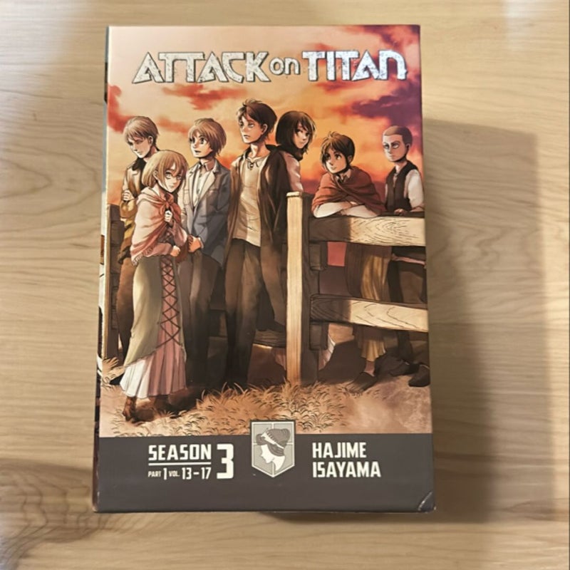 Attack on Titan Season 3 Part 1 Manga Box Set