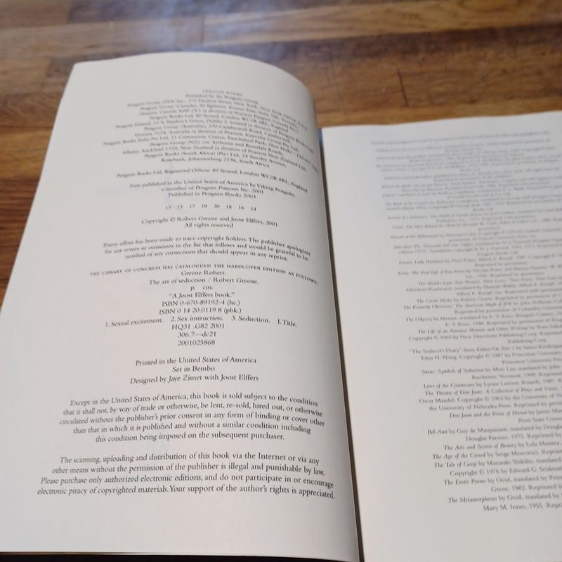 The Art of Seduction