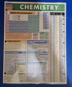 Quick Study Academic Guide of CHEMISTRY