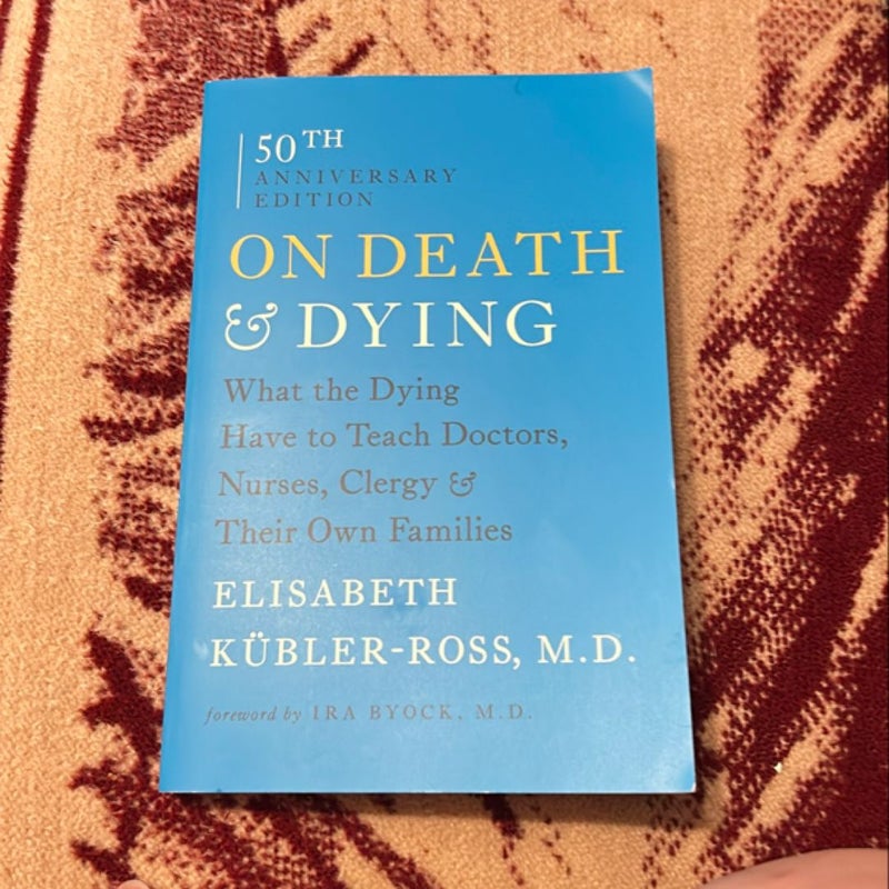 On Death and Dying