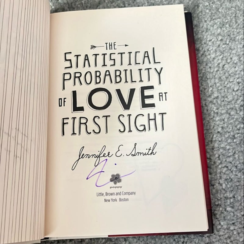 The Statistical Probability of Love at First Sight