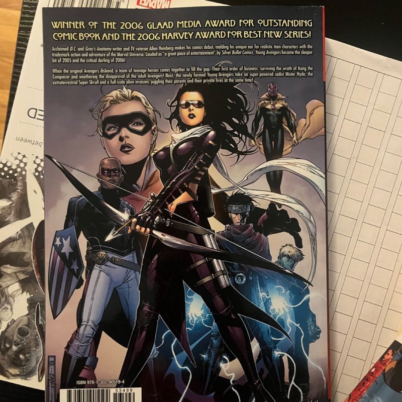 YOUNG AVENGERS by ALLAN HEINBERG and JIM CHEUNG: the COMPLETE COLLECTION