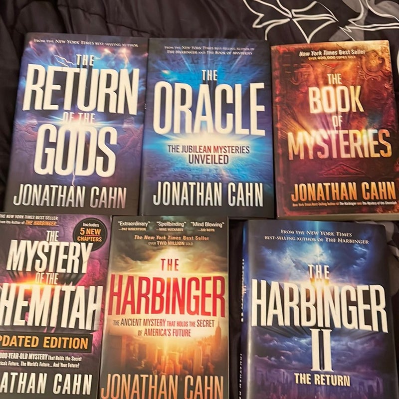 Jonathan Cahn books 