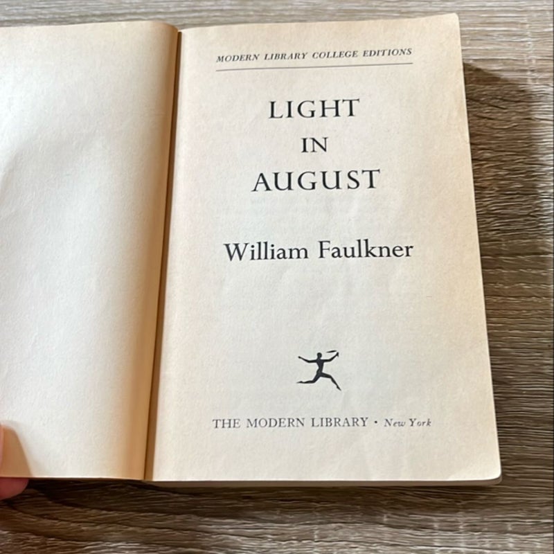 Light in August