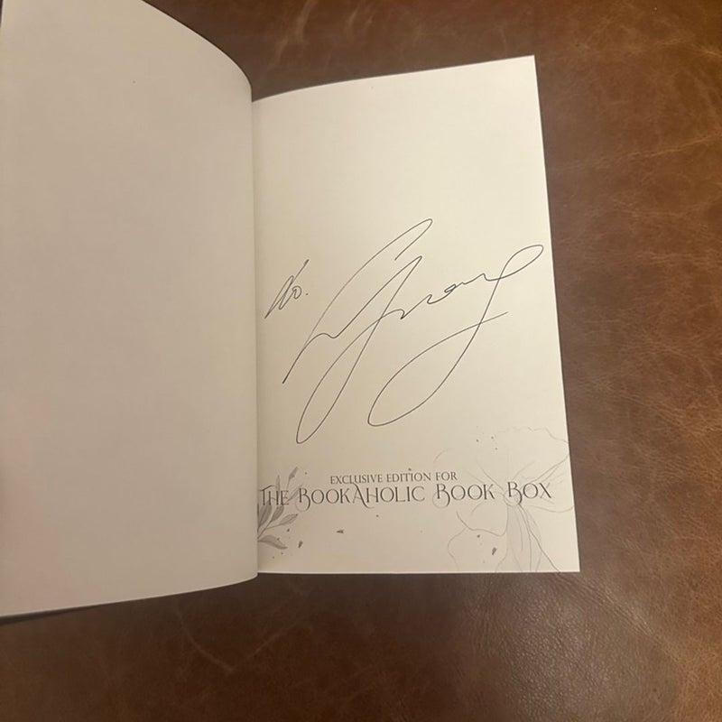 King of Wrath bookaholic signed special edition