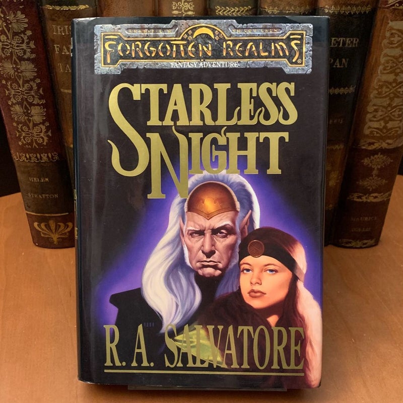 Starless Night, Legend of Drizzt, Legacy of the Drow 2, First Edition First Printing