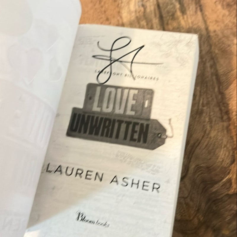 Love Unwritten B&N *Signed*