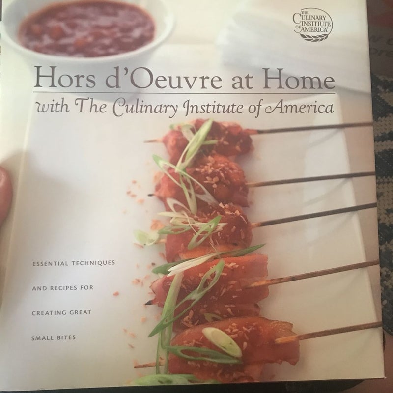 Hors d'Oeuvre at Home with the Culinary Institute of America