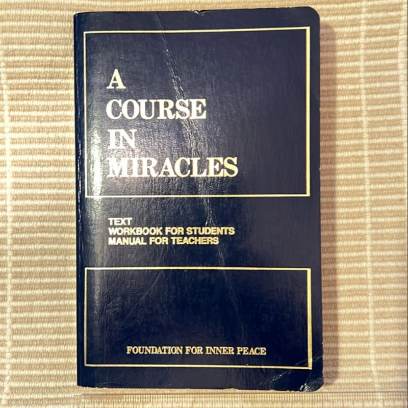 A Course in Miracles