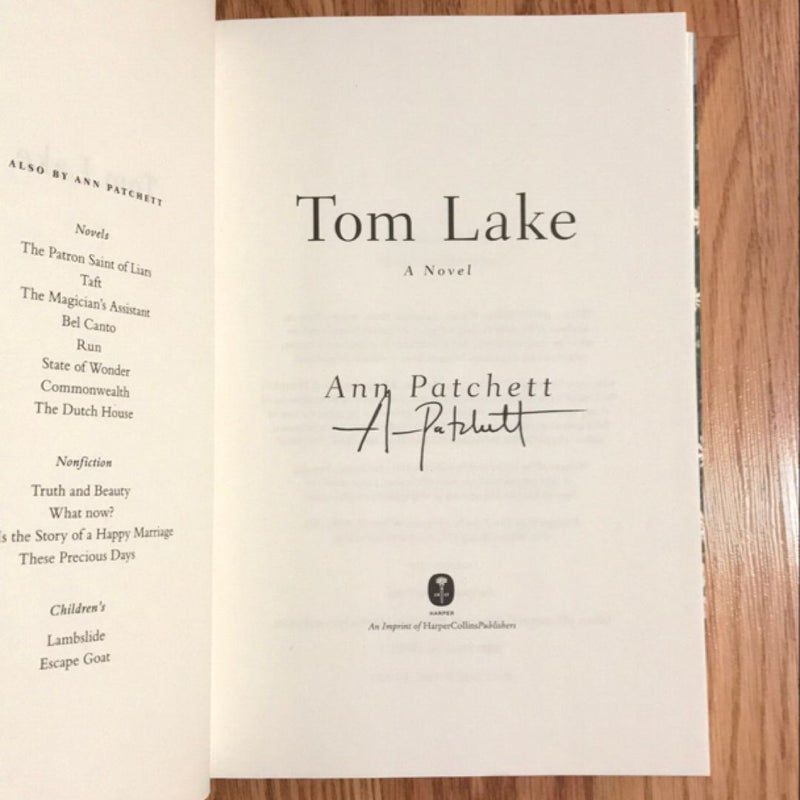 *SIGNED* Tom Lake