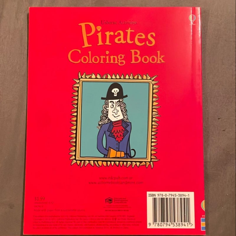 Pirates Coloring Book