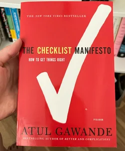 The Checklist Manifesto