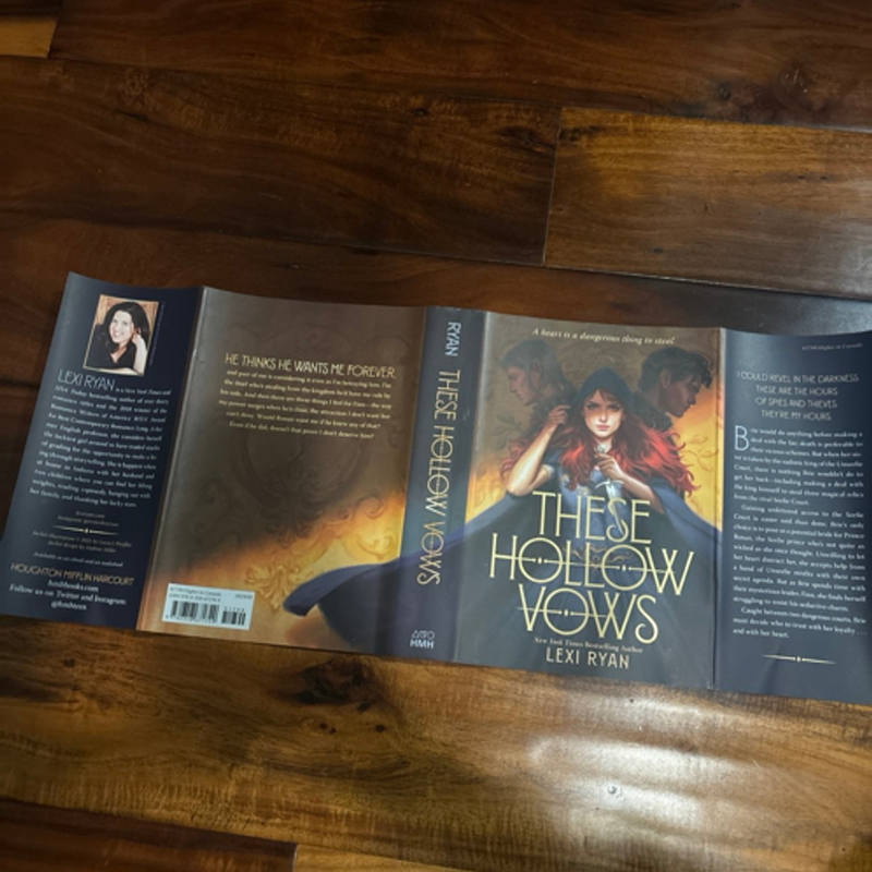 These Hollow Vows Bookish Box dust jacket
