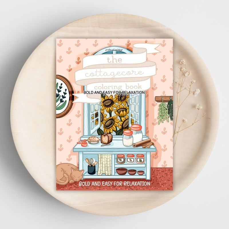 The Cottagecore Coloring Book