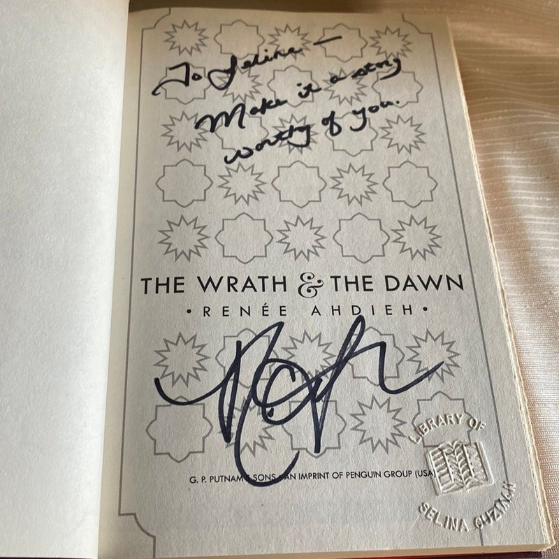 The Wrath and the Dawn (SIGNED)