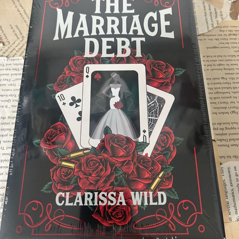 Fabled Co The Marriage Debt by Clarissa Wild SIGNED BOOKPLATE