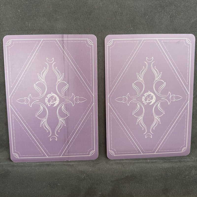 Fairyloot January 2022 Tarot Cards RED RISING