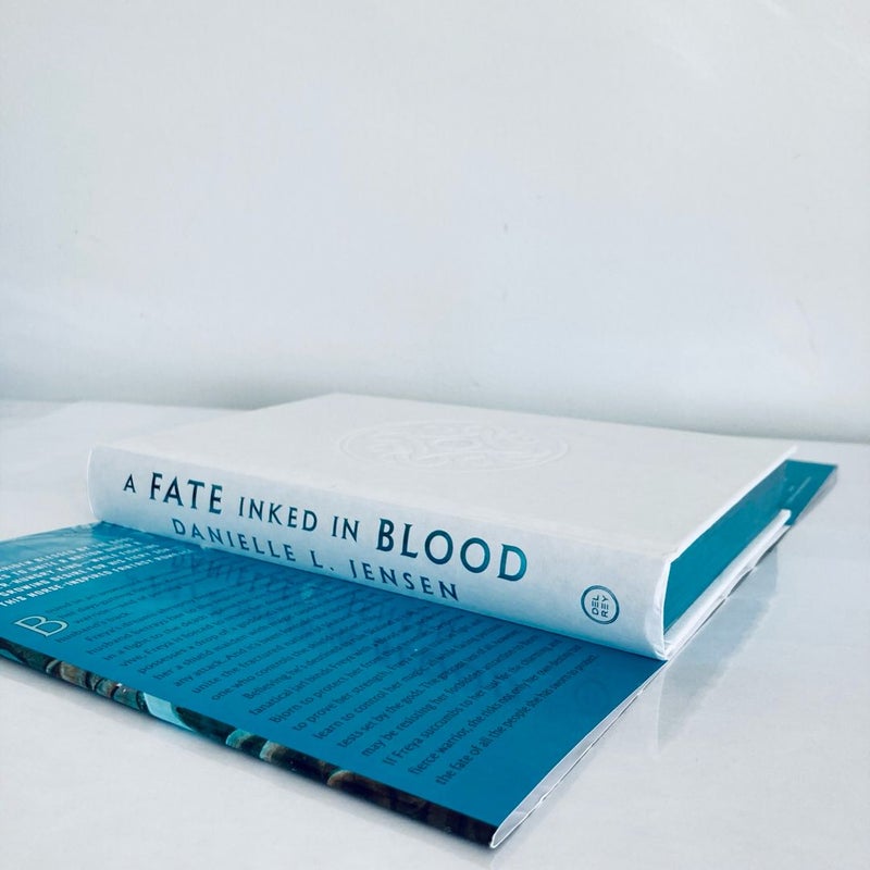 A Fate Inked In Blood Signed First Edition 