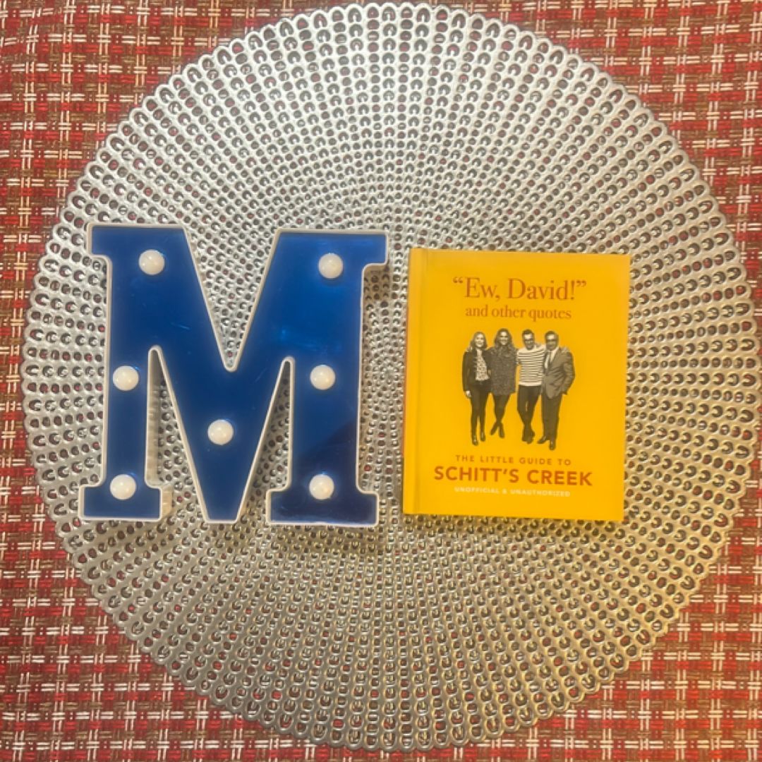 (Ew, David, and Other Quotes) the Little Guide to Schitt's Creek