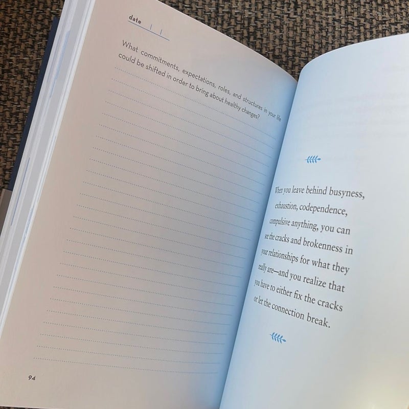Present over Perfect Guided Journal