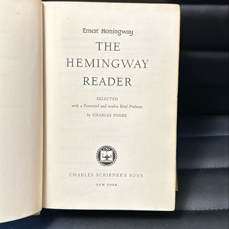 The Hemingway Reader