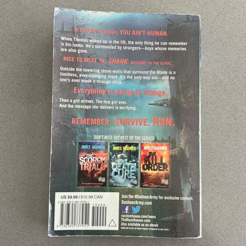 The Maze Runner (Maze Runner, Book One)
