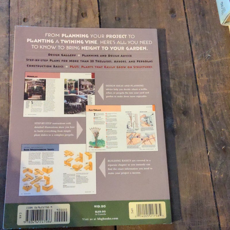 Trellises, Arbors and Pergolas by Better Homes and Gardens Editors