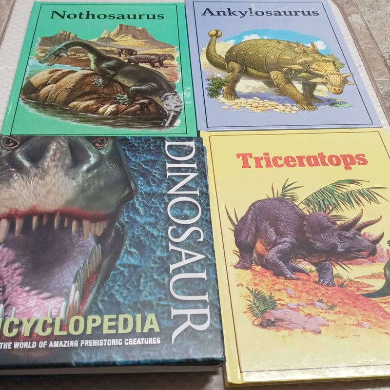 misc Dinosaur books