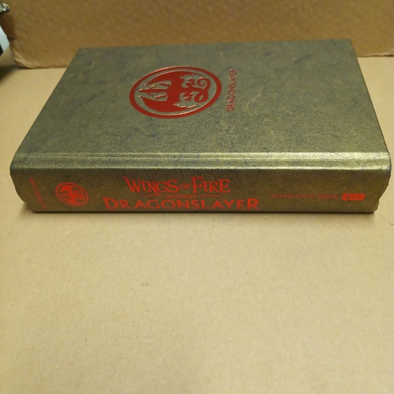 Dragonslayer (Wings of Fire: Legends) no dust jacket