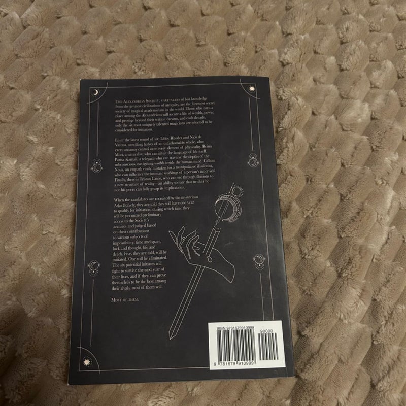 The Atlas Six paperback (self-published) 