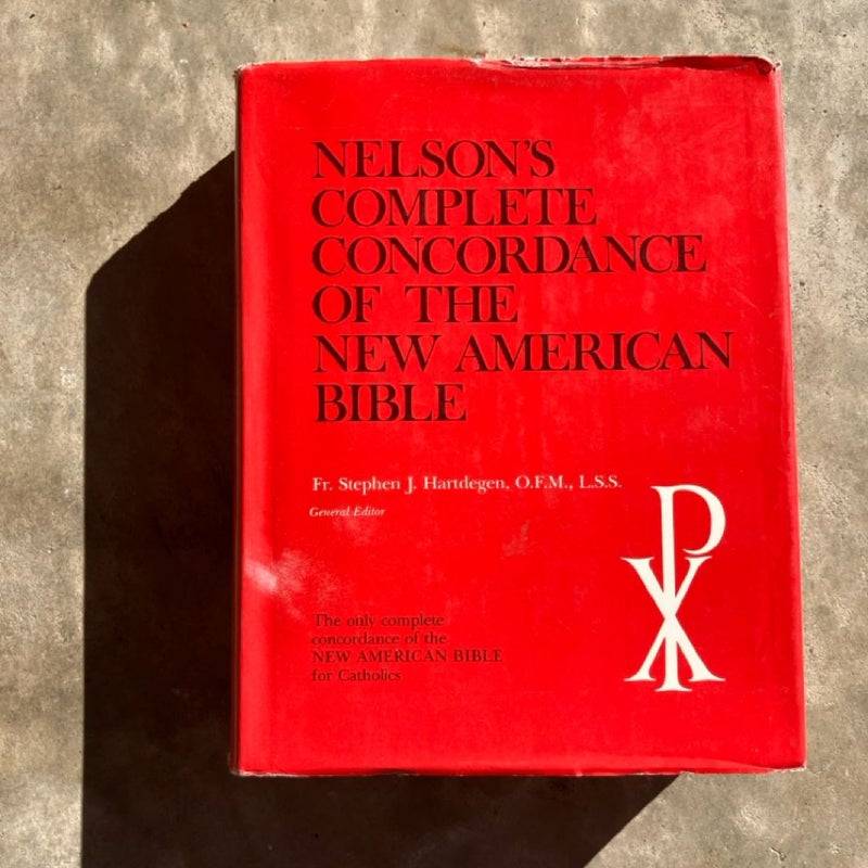 Nelson's Complete Concordance of the New American Bible