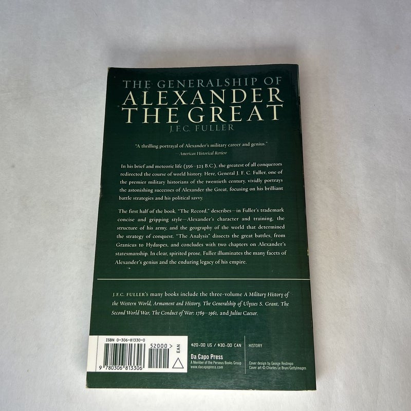 The Generalship of Alexander the Great