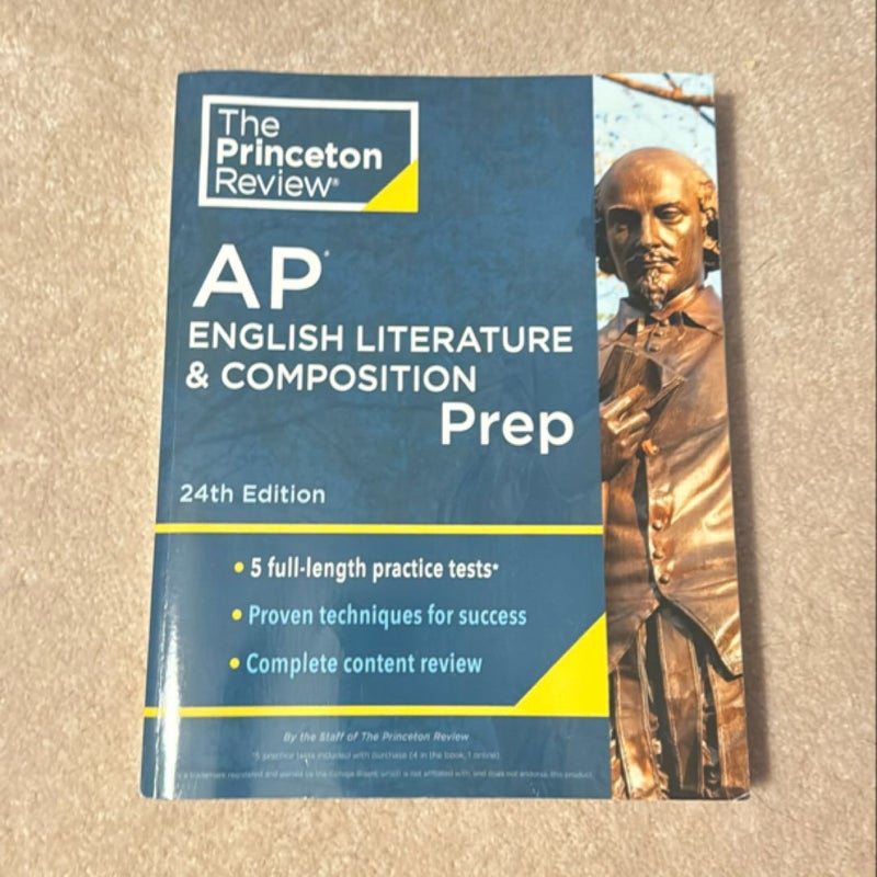 Princeton Review AP English Literature and Composition Prep, 24th Edition