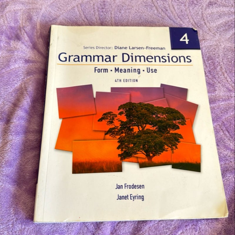 Grammar Dimensions 4