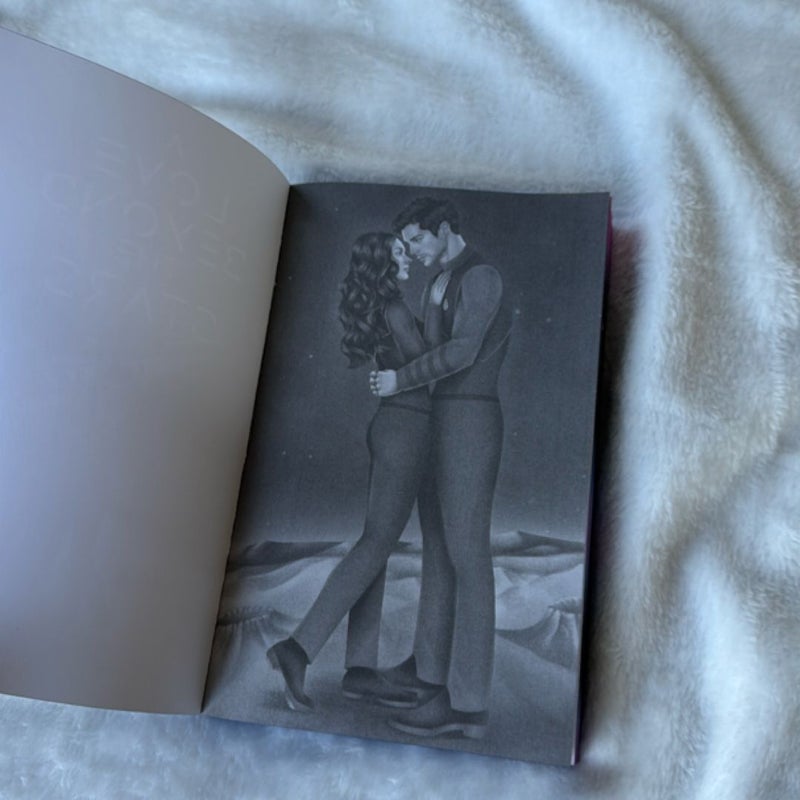 A Love Beyond the Stars - Signed with sprayed edges 