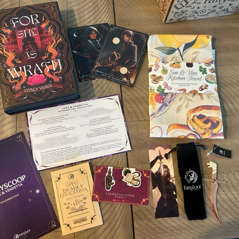 For She Is Wrath: Fairyloot Edition