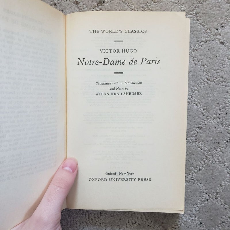 The Hunchback of Notre Dame (Oxford World's Classics Edition, 1993)