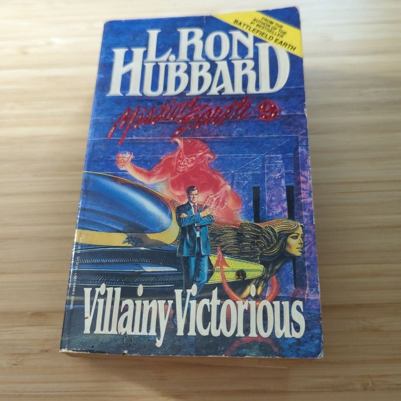 Villainy Victorious - First Edition Paperback 