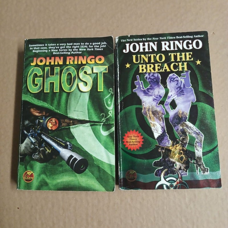 Unto the Breach & Ghost by John Ringo