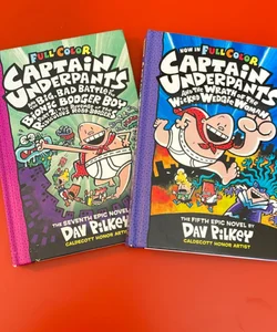 Captain Underpants BUNDLE