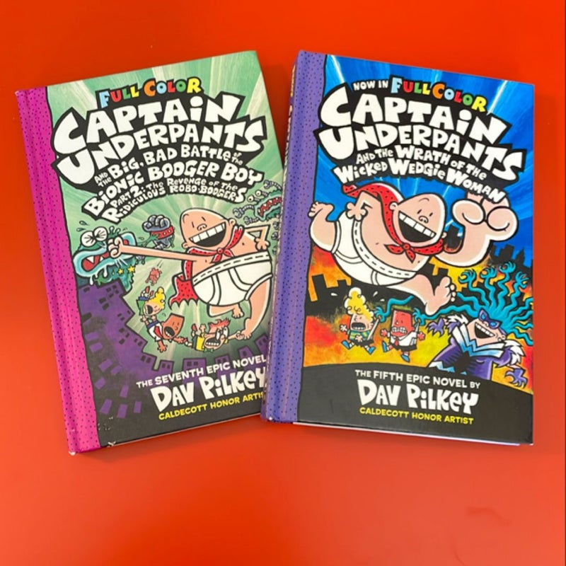 Captain Underpants BUNDLE