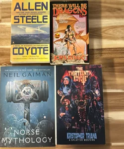 Science fiction mythology paperback lot