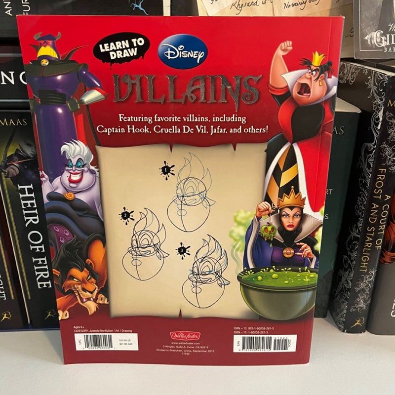 Learn to Draw Disney's Villains