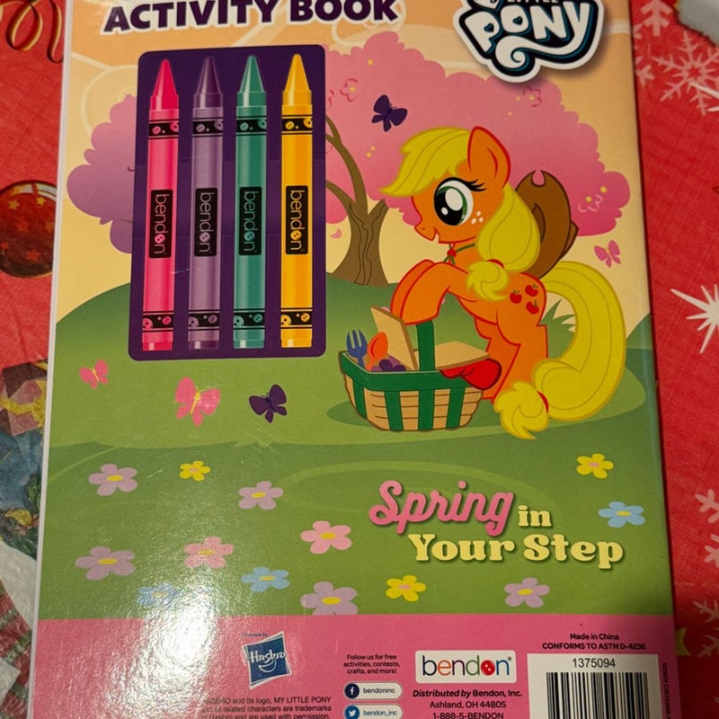 My Little Pony Color & Activity Book with Crayons