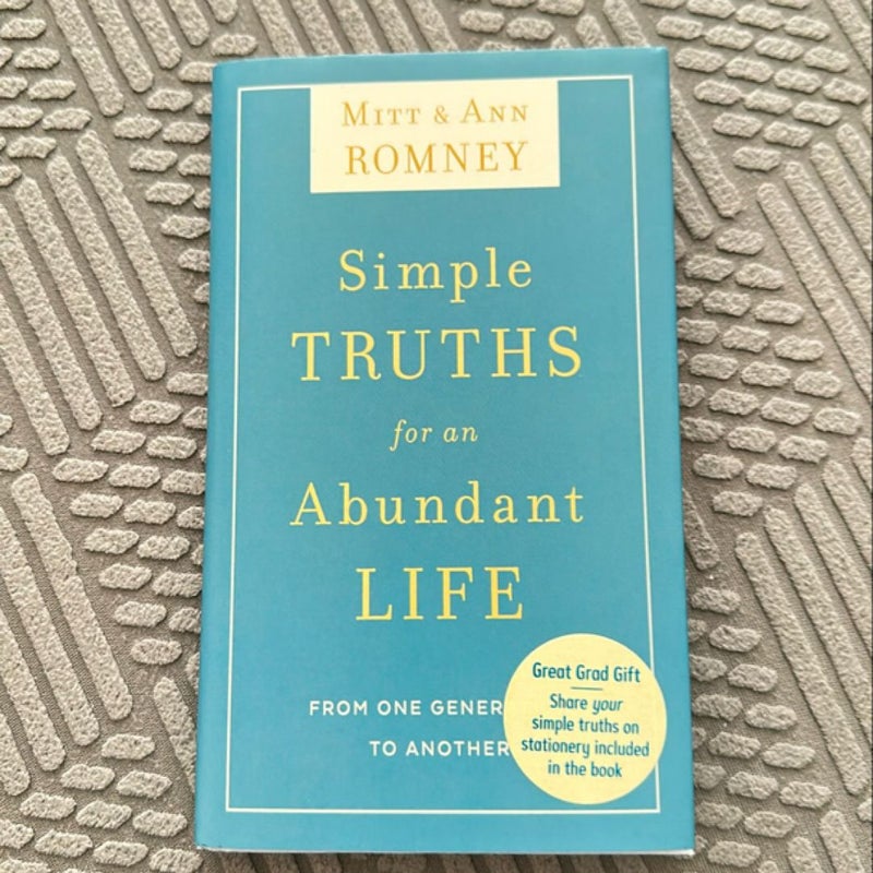 Simple Truths for an Abundant Life