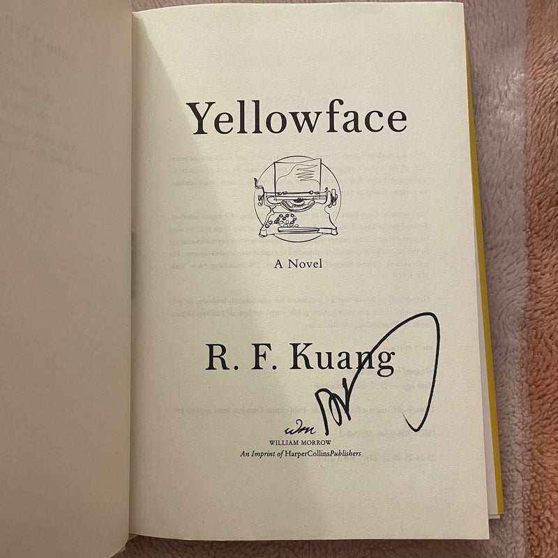 Yellowface (Signed Edition)