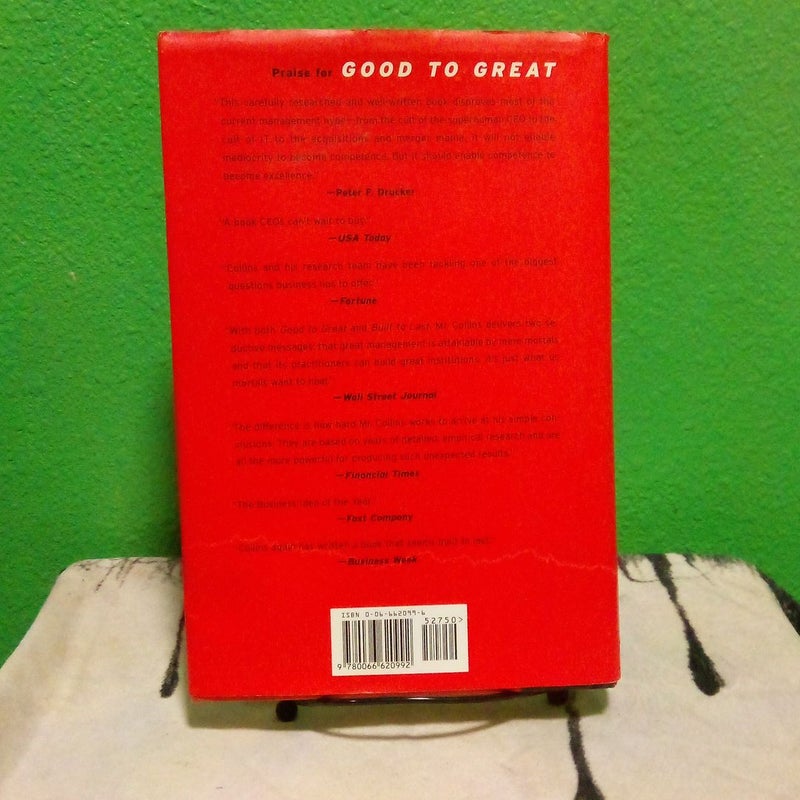 Good to Great - First Edition