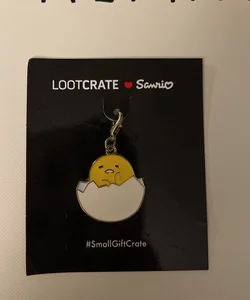 Lootcrate Sanrio 2017 Gudetama charm