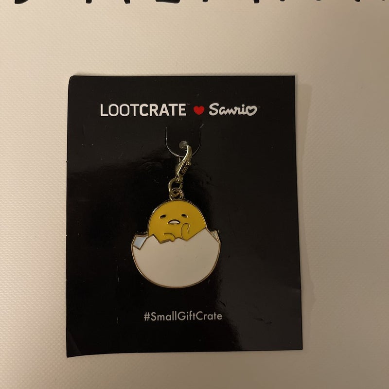 Lootcrate Sanrio 2017 Gudetama charm