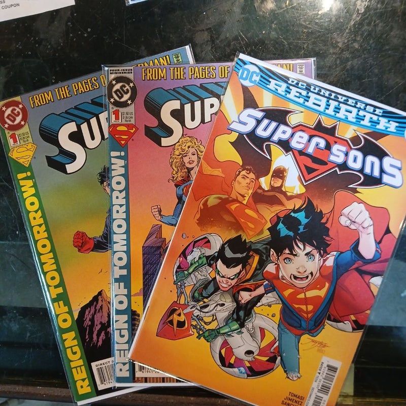 DC SUPER HEROS 1ST ISSUES lot of 3